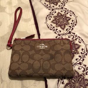 Coach wristlet